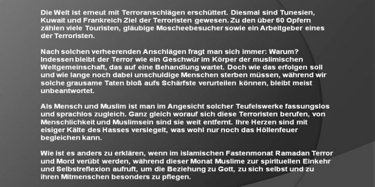 IS-Terror ohne Grenzen